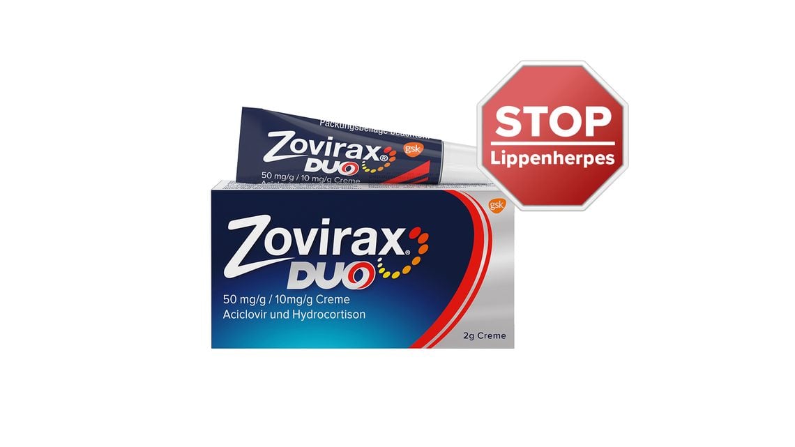Zovirax Duo <br /> Doppelte Offensive gegen Lippenherpes