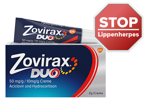 Zovirax Duo <br /> Stopp Lippenherpes
